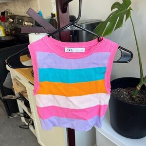Zara Striped Tank Top